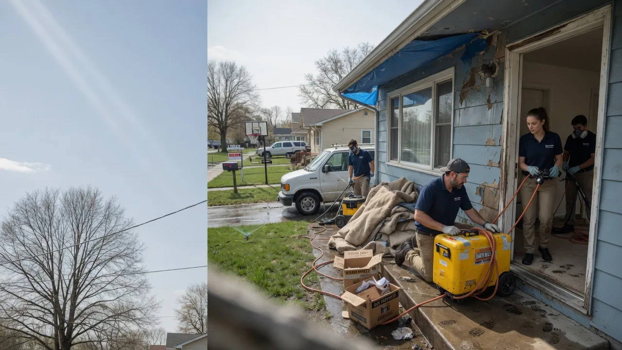 Basement Flood Cleanup in Endicott, NE near me